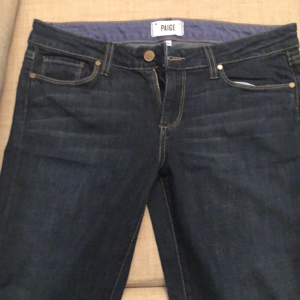 NWT Paige Laurel Canyon Petite Jeans